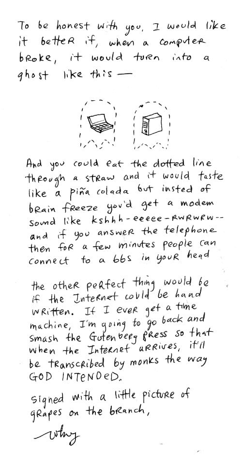 _why's fourth lot of answers.